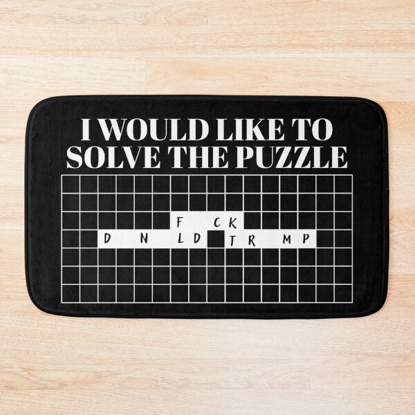 Item preview, I Would Like To Solve The Puzzle Funny Political Satire designed and sold by tarzbol.