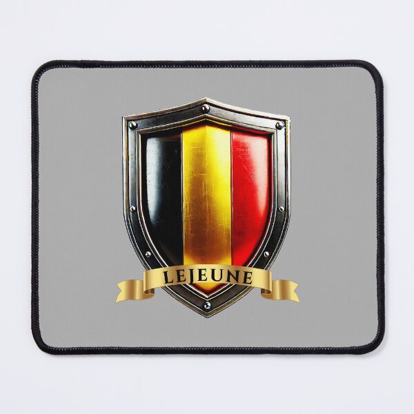 Item preview, Lejeune Belgium Surname Shield designed and sold by Highlandkings.