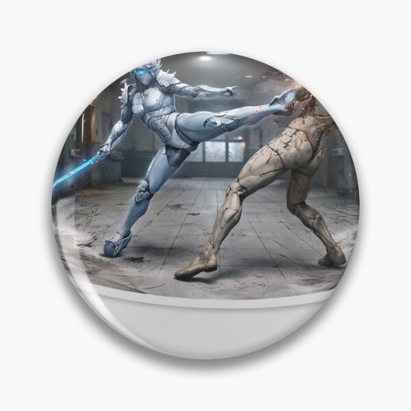 Item preview, Epic Martial Arts Battle Scene Illustration designed and sold by Farheen786.