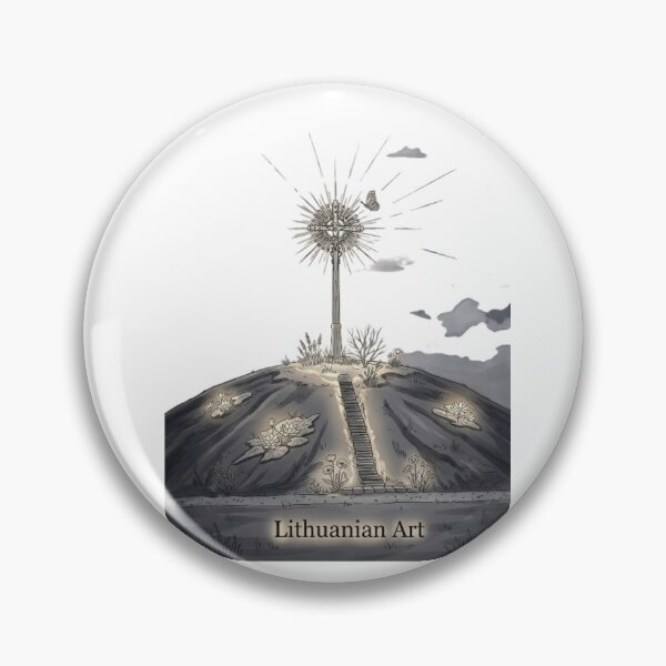 Item preview, Mystic Hill of Crosses – Lithuanian Heritage Art designed and sold by NoriudaR.