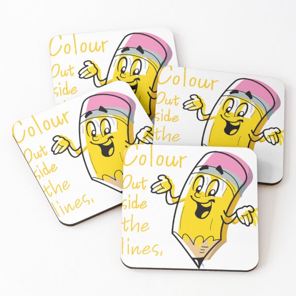 Item preview, Colour Outside the Lines – Inspirational Artistic designed and sold by masked-mumbler.