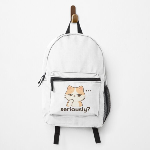 Item preview, Copy of ? Funny Judging Cat "Seriously?" Cute Kawaii Meme Sticker designed and sold by ZYNORAworld.