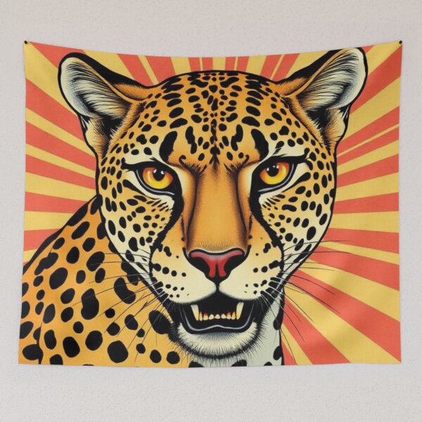 Item preview, Jaguar amidst rays of light designed and sold by RAISC.