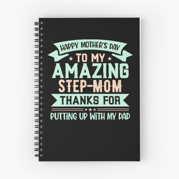 Item preview, Happy Mother's Day To My Amazing Step Mom Thanks For Putting Up With My Dad designed and sold by KAWKAW-DRHM.