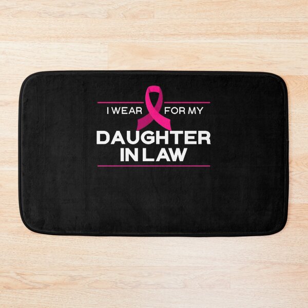 Item preview, I Wear Pink For My Daughter In Law Breast Cancer Awareness designed and sold by KAWKAW-DRHM.