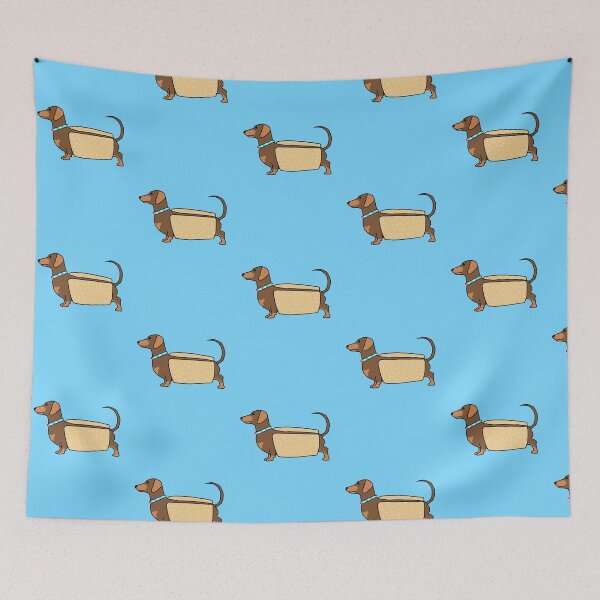 Item preview, Hot dog dachshund designed and sold by Ellaphantd3sign.
