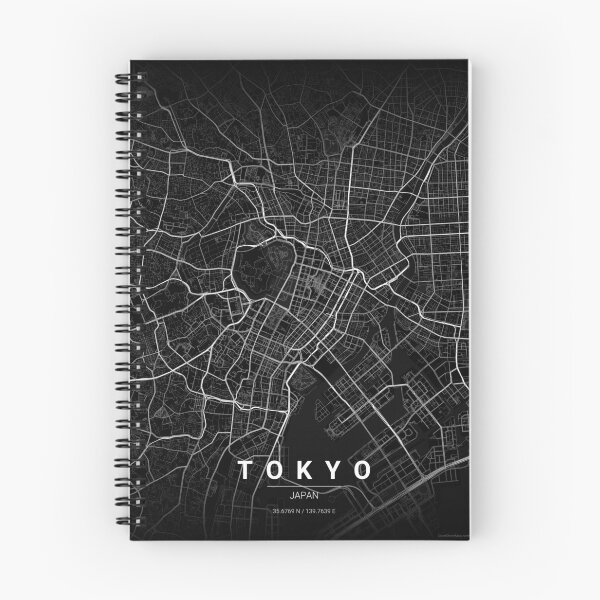 Item preview, Tokyo Map Print | Minimalist Noir City Map | Tokyo Wall Art Poster designed and sold by Lovely Maps.