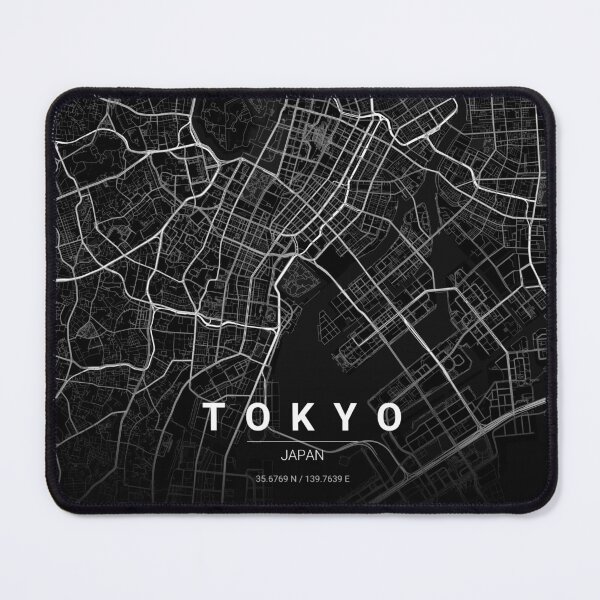 Item preview, Tokyo Map Print | Minimalist Noir City Map | Tokyo Wall Art Poster designed and sold by Lovely Maps.