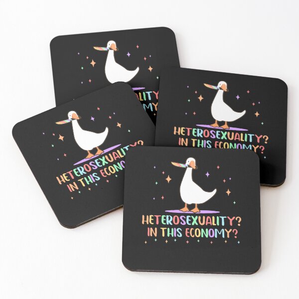 Item preview, Heterosexuality In This Economy Goose Heterosexual LGBTQ designed and sold by KAWKAW-DRHM.