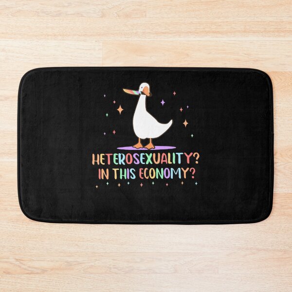 Item preview, Heterosexuality In This Economy Goose Heterosexual LGBTQ designed and sold by KAWKAW-DRHM.