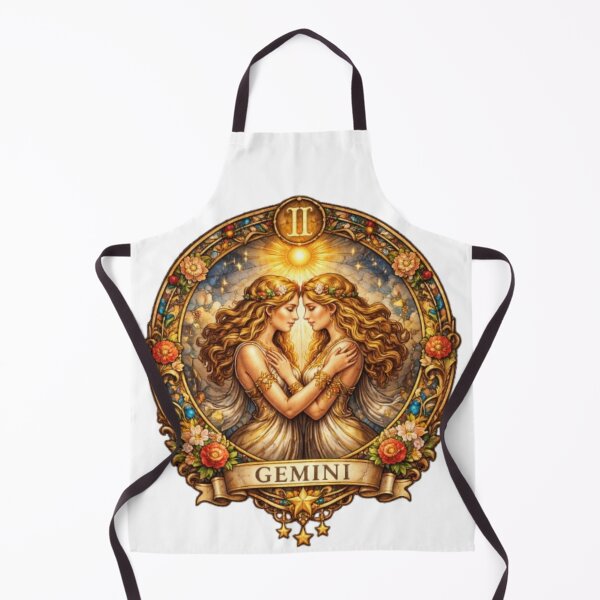 Item preview, Gemini Zodiac Sign – Elegant Twins Astrology Design designed and sold by Karszul.