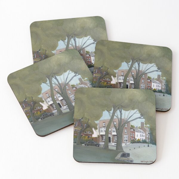 Item preview, Highgate village, Pond square, oil on canvas 2009 designed and sold by Aylmer Art, Aylmer Parade, N2 0PE.