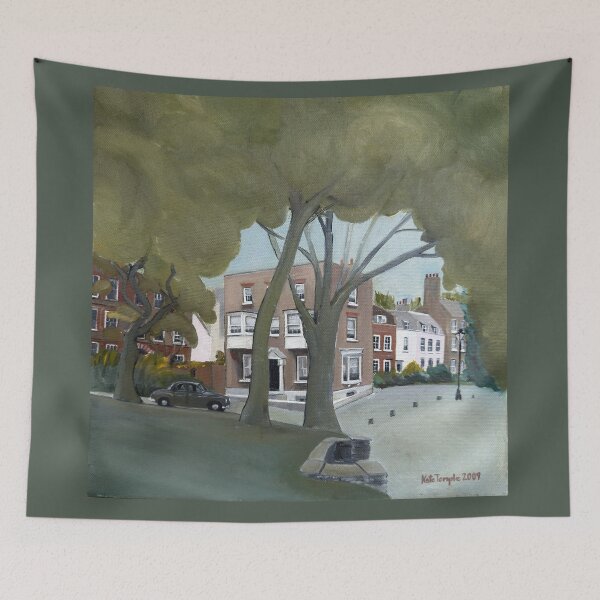 Item preview, Highgate village, Pond square, oil on canvas 2009 designed and sold by Aylmer Art, Aylmer Parade, N2 0PE.
