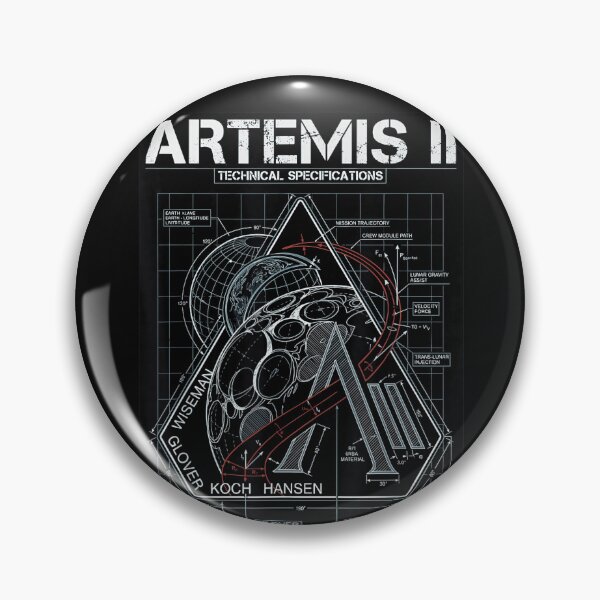Item preview, Artemis II Technical Specifications Blueprint Lunar Mission NASA Engineering Design designed and sold by MOUL-TMER.