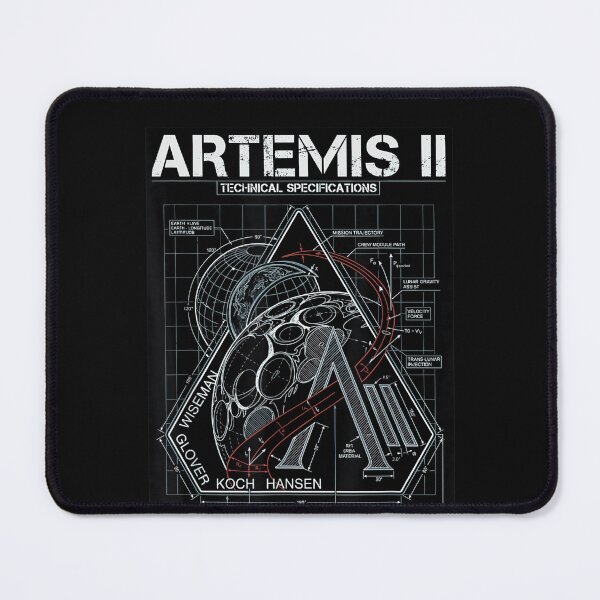 Item preview, Artemis II Technical Specifications Blueprint Lunar Mission NASA Engineering Design designed and sold by MOUL-TMER.