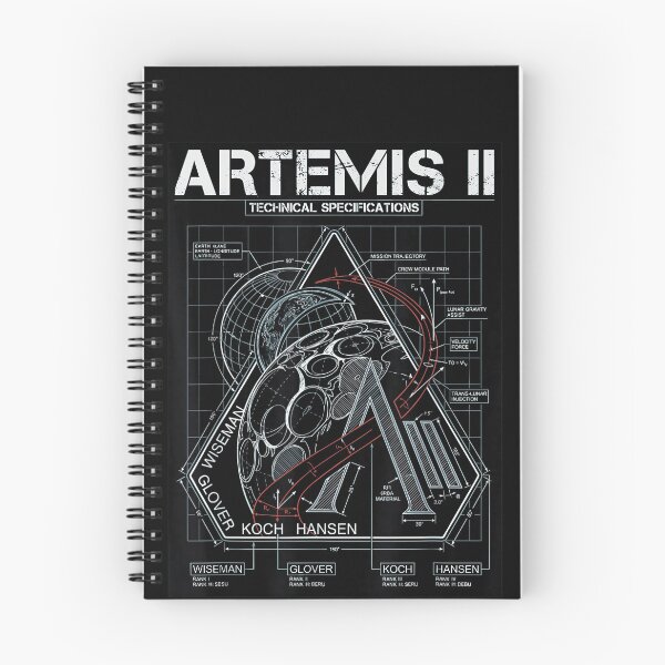 Item preview, Artemis II Technical Specifications Blueprint Lunar Mission NASA Engineering Design designed and sold by MOUL-TMER.