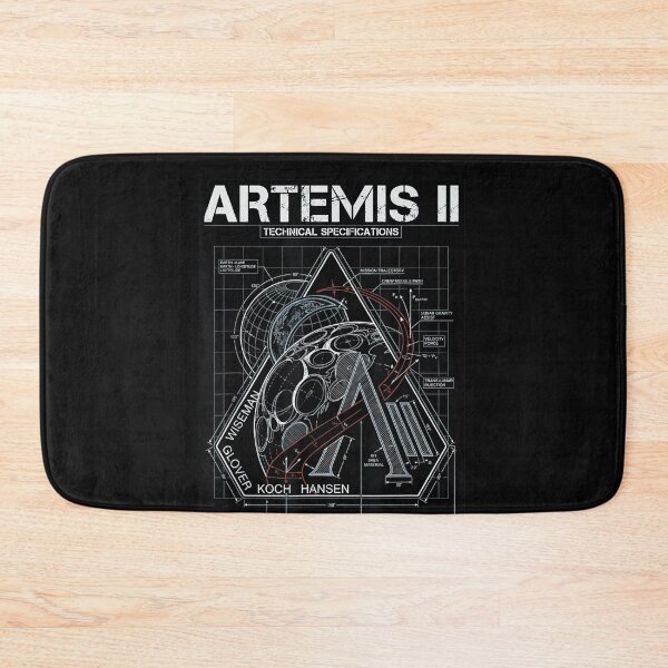 Item preview, Artemis II Technical Specifications Blueprint Lunar Mission NASA Engineering Design designed and sold by MOUL-TMER.