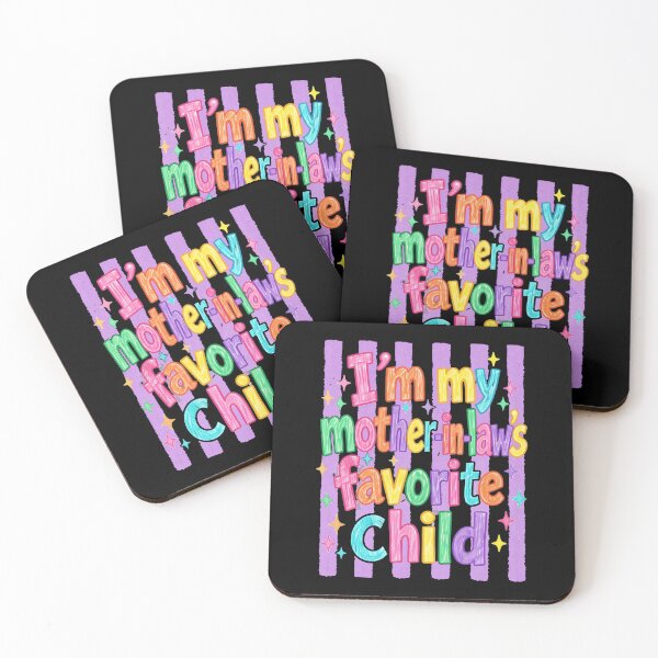 Item preview, I'm My Mother In Laws Favorite Child Aesthetic Mother's Day designed and sold by KAWKAW-DRHM.