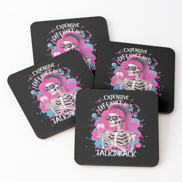 Item preview, Expensive Difficult And Talks Back Skeleton Mother's Day designed and sold by KAWKAW-DRHM.