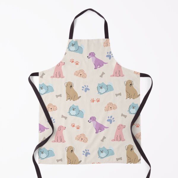 Item preview, Pastel Colorful Dog Breeds Pattern. designed and sold by KojourinArt.
