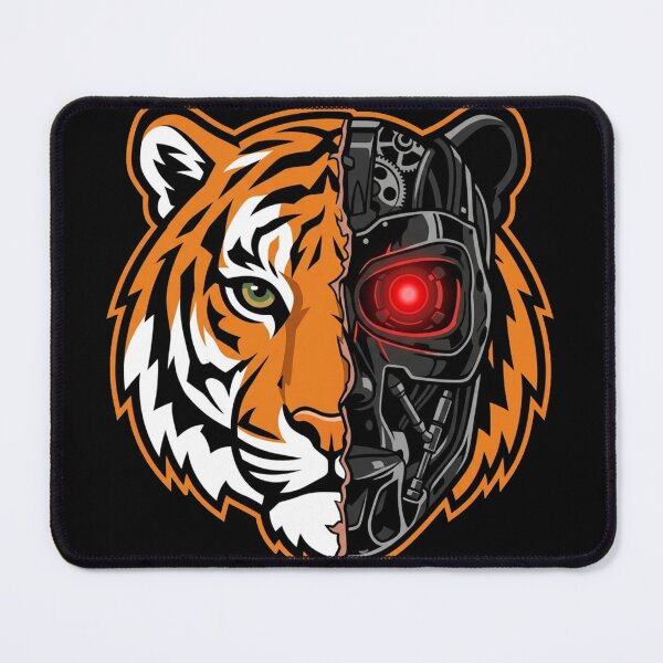 Item preview, Bold Tiger Head (Vector Style) designed and sold by Stickersdevelop.