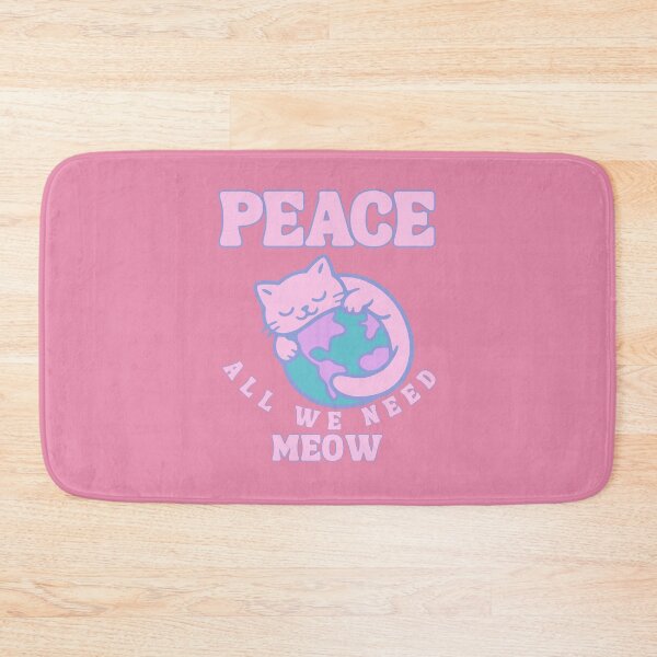 Item preview, Peace, all we need meow designed and sold by BritishDelights.
