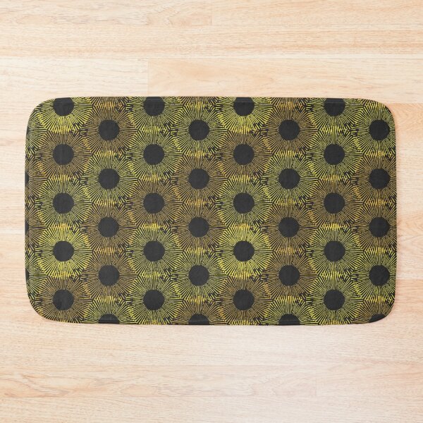 Item preview, Sunflower Mirage Print - Onyx Black designed and sold by Daniel Bevis Design.