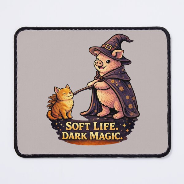 Item preview, Witch Pig Cat Sticker Funny Witchy Cute Gift designed and sold by Gentlestate.