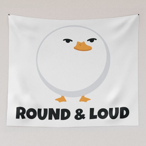 Item preview, Round And Loud Cute Call Duck Borb designed and sold by Petzzz.