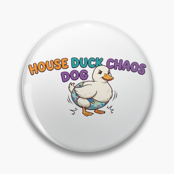 Item preview, House Duck Chaos Funny Call Duck In Diaper designed and sold by Petzzz.