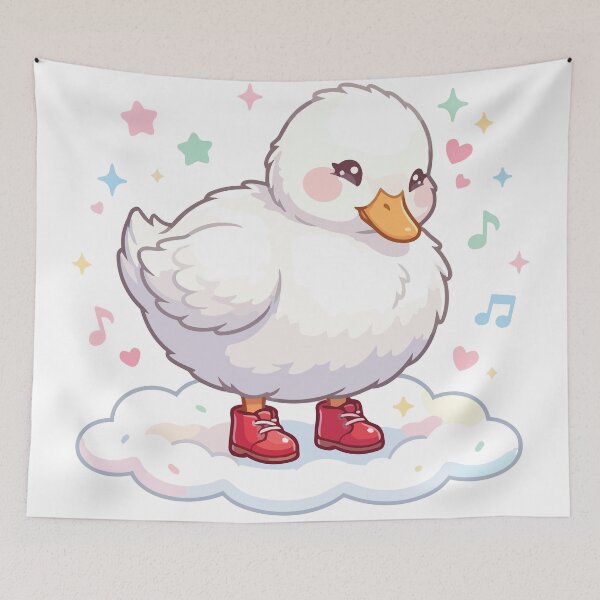 Item preview, Duck In Red Shoes Fancy Call Duck Fashion designed and sold by Petzzz.