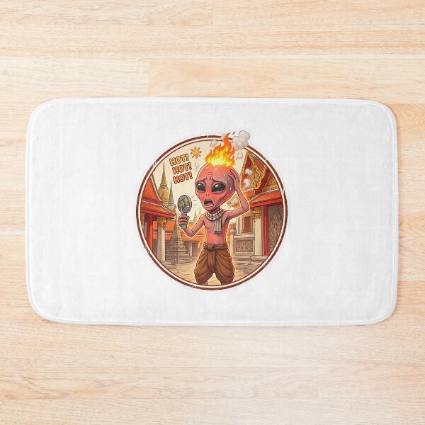 Item preview, Funny Alien Melting in Thailand Heat designed and sold by Sunkhung.