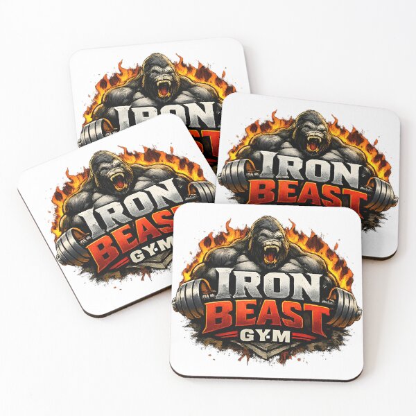 Artikelvorschau, Iron Beast Gym Gorilla Power Design entworfen und verkauft von R-B-Colors.