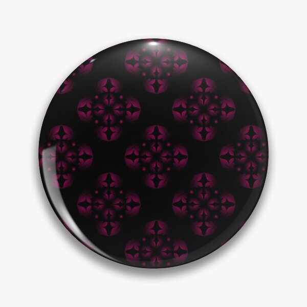 Item preview, Velvet burgundy geometric flower black background  designed and sold by Tatiana Ribeiro.