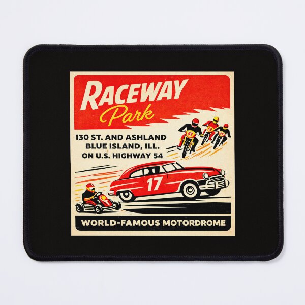 Item preview, Where Speed Becomes Timeless Art Raceway Park #1 designed and sold by Helios Be. Lavsh.