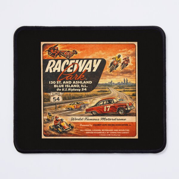Item preview,  Where Speed Becomes Timeless Art Raceway Park #2 designed and sold by Helios Be. Lavsh.