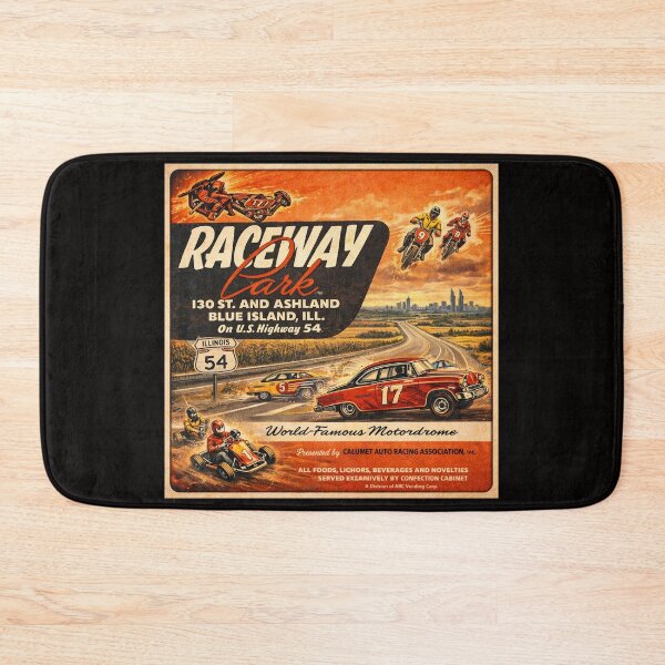 Item preview,  Where Speed Becomes Timeless Art Raceway Park #2 designed and sold by Helios Be. Lavsh.