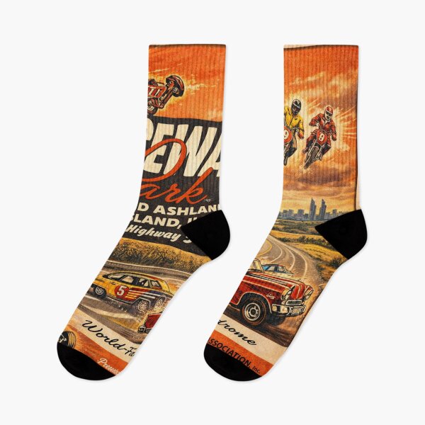Item preview,  Where Speed Becomes Timeless Art Raceway Park #2 designed and sold by Helios Be. Lavsh.