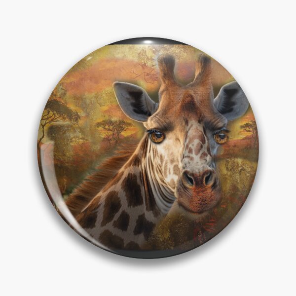 Item preview, Giraffe at Sunset Safari designed and sold by Patricia Brown.