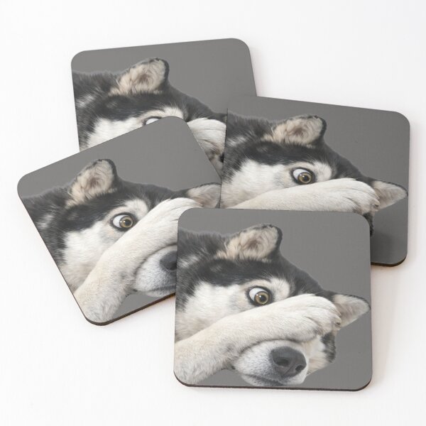Item preview, Funny Alaskan Malamute Dog designed and sold by Nika Art Studio.