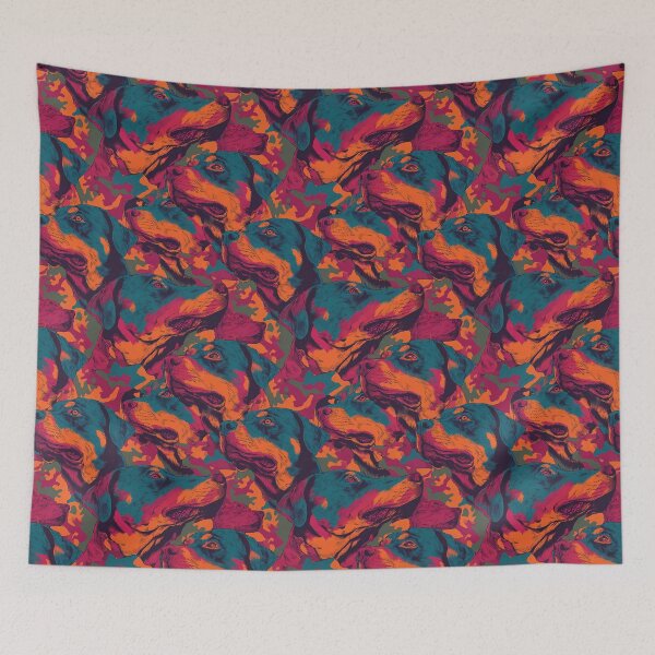 Item preview, Trendy Urban Dog Camo Print  - Gifts For Grandma designed and sold by RoyalStarsPatts.