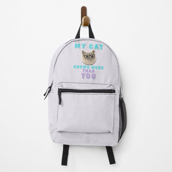 Item preview, My cat knows more than you designed and sold by BritishDelights.