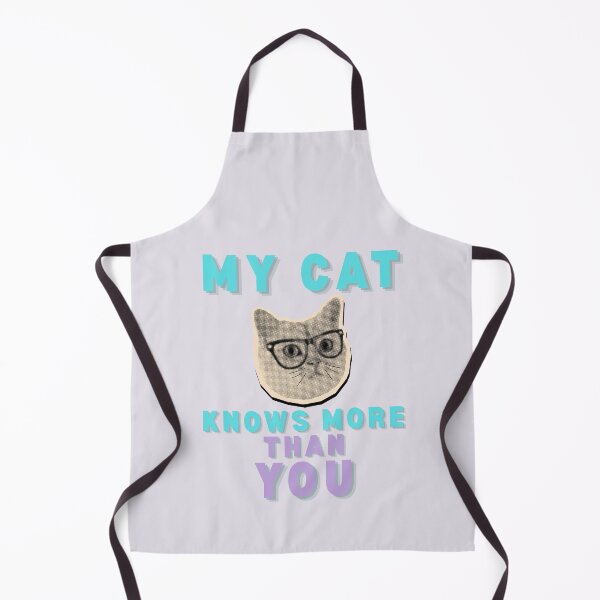 Item preview, My cat knows more than you designed and sold by BritishDelights.