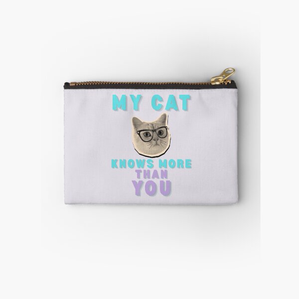 Item preview, My cat knows more than you designed and sold by BigfeetLittlepaws.