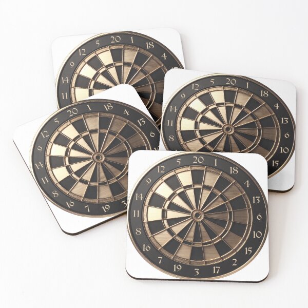 Item preview, The dartboard in "Gold" - a premium design for all dart fans designed and sold by Segasprojects.