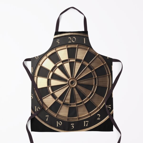 Item preview, The dartboard in "Gold" - a premium design for all dart fans designed and sold by Kimenta Fashion.