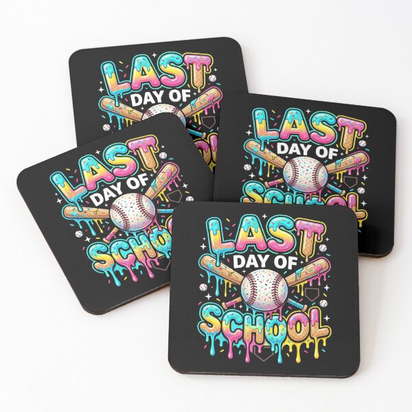 Item preview, Last Day Of School Baseball Drip Fun designed and sold by FreshVibe Prints.