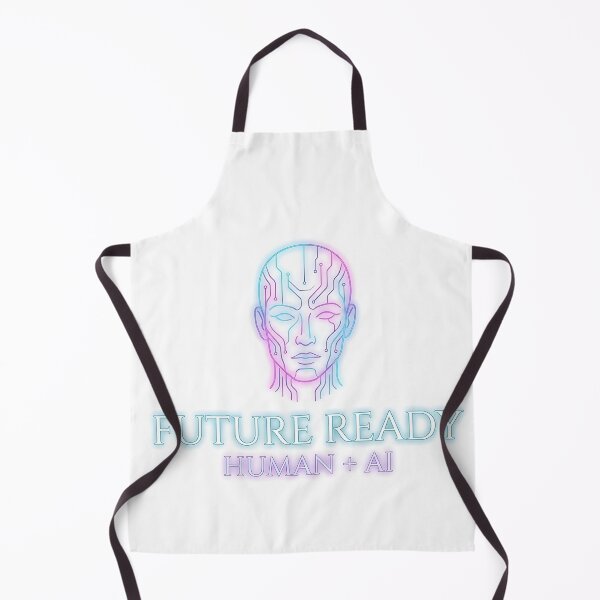 Item preview, Future Ready - Aesthetic Cyberpunk AI Neon Line Art Design designed and sold by MCV-Designs.