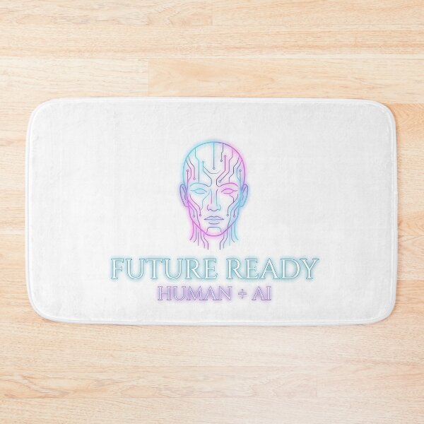 Item preview, Future Ready - Aesthetic Cyberpunk AI Neon Line Art Design designed and sold by MCV-Designs.