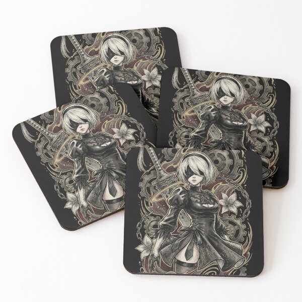 Item preview, 2B Android Eternal Cycle Maelstrom Torrent NieR Icon designed and sold by Senpaiwaves.